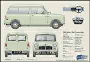 Austin Mini Countryman (all metal) 1965-67